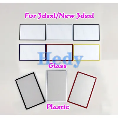 1pc Ersatz oberseite für neue 3ds ll xl Kunststoff glasscheibe Außen linsen abdeckung für 3dsxl Image