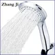 Zhangji Bathroom 5-Mode Shower Head Large Panel Water-Saving Nozzle Classic Standard Design G1/2
