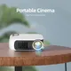 A2000 Portable MINI Projector LED Video Projectors Home Theater Cinema 1080P Game Laser Beamer 4K