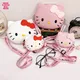 Hello Kitty Bag Kawaii Cartoon Shoulder Bag Silicone Waterproof Mini Coin Purse Cute Hello Kitty