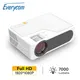 Everycom YG625 Projector LED LCD Native 1080P 7000 Lumens Support Bluetooth Full HD USB Video 4K