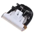 1Pcs Ceramic Titanium Replacement Clipper Blade Cutter Hair Grooming Trimmer Head Shaver Universal