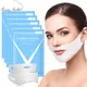 4D Ear Hook V-shaped Face Mask Chin Firming Slimming Gel Face Masks Lifting Face Mask Bandage Double