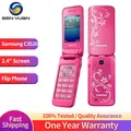 Original Unlocked SAMSUNG C3520 2G Mobile Phone 2.4'' GSM 850/900/1800/1900 1.3MP Bluetooth La Fleur