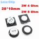 2pcs 1 Inch 28mm Woofer Speaker 4OHM 3W 8 ohm 8R 2W Magnet Full Range Speaker Repair Bass Audio