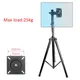 DL-ST100 10"-27" TV Tripod stand on floor LCD Monitor holder height adjustable 180cm 150cm 120cm 360