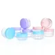 Refillable Bottles10g/15g /20g Plastic Empty Makeup Jar Travel Round Makeup Nail Lotion Cream Sample