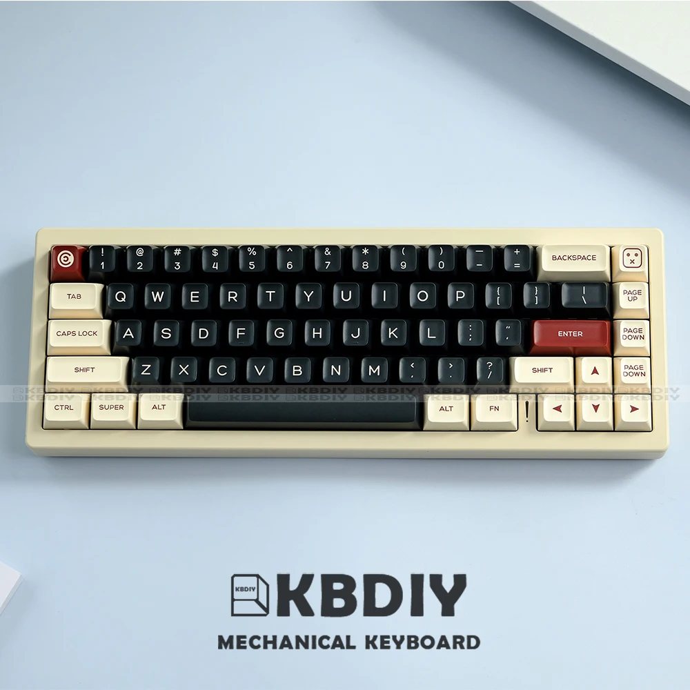 KBDiy 160 Tasten/Set Rome Keycap PBT DYE-SUB SA Profil Double Shot Custom ISO Tastenkappen für Mechanische Gaming-Tastaturen Image