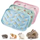 Soft Small Animal Breathable Cushion Thick Cool Bed Guinea Pig Chinchilla Rat Rabbit Nest House Bed