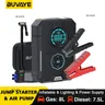BUVAYE 6 In 1 Car Jump Starter Air Pump Portable Air Compressor Power Bank Cars Battery Starters