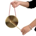 10cm/4 zoll gongs mini messing gongs trommeln orff percussion instrumente