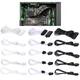 30cm Sleeve Erweiterung Netzteil Kabel 24-pin EINE TX/EPS/8-pin PCI-E GPU/8pin CPU/6-pin PCIE/4-Pin