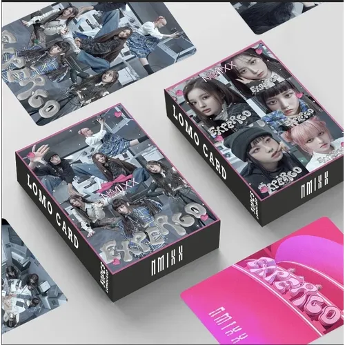 1 Packung/30pc Lomo Karten koreanisches Stern Kartenspiel mit Postkarten Box mit Postkarten Box