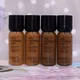 Black Skin Makeup Foundation Flawless Matte Liquid Foundation Oil Control Concealer Durable