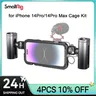SmallRig Mobile Phone Video Cage Kit for iPhone 14 Pro /14 Pro Max Case for Tiktolk Ins Facebook