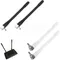 2PCS CRC9/TS9 Stecker 3G 4G Router Modem Antenne Externe Antenne TS9/CRC9 für Huawei E5573 e8372 E3372 PCI Karte USB Wireless