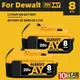 Original 18V/20 Volt max 6 0 Ah 8 0 Ah DCB200 Ersatz-Li-Ionen-Akku für dewalt dcb205 dcb201 dcb203