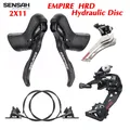 Sensah empire hrd Scheibe 2x11s Rennrad hydraulische Scheiben brems gruppe hydraulische Scheiben