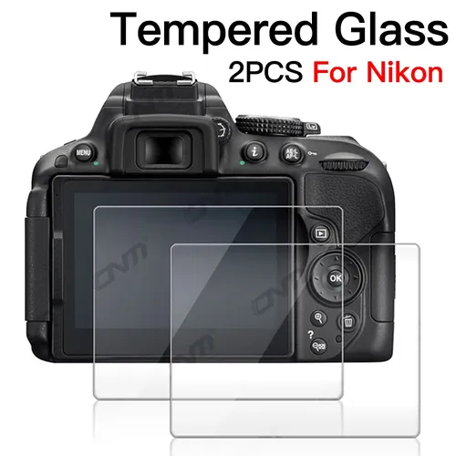 2er Pack gehärtetes Glas für Nikon D5600 D5300 Anti-Kratz-Displays chutzglas für Nikon D5600 Schutz