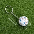 3D Sport Fußball Auto Schlüssel Ring Männer Fußball Spiel Souvenir Schlüssel Ketten Fußball Fans