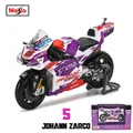 Maisto 1:18 2022 ducati pramac racing #5 zarco #89 martin lizenzierte simulation legierung motorrad