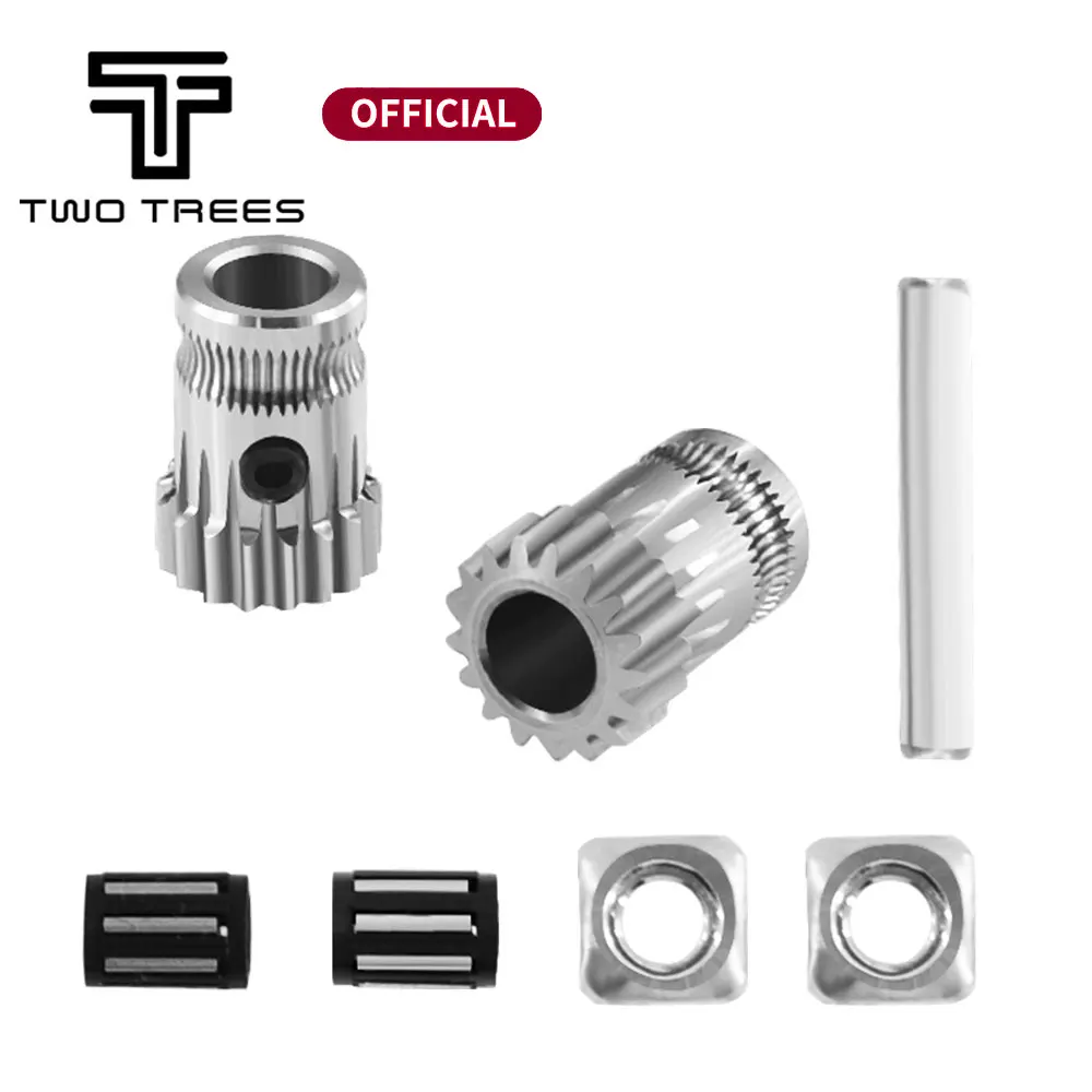 Drivegear Kit Dual Drive Gear Extruder Kit Cloned Btech Upgrade für Extruder Prusa i3 3D-Drucker Gear Bowden 3D-Drucker Kit Image