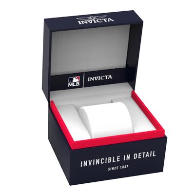 Invicta 1-Slot Watch Box MBL Large Blue Red (IPM420)