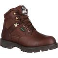 GEORGIA BOOT G105 Size 10 Men's 6 in Work Boot Steel Work Boot, Brown