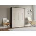 Designer Black Cabinet Solitary Murphy Bed