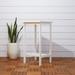 Clihome Outdoor White Bar Table