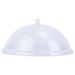 NUOLUX 1pc PC Acrylic Food Cover Tent Transparent Dust Cover Round Shape Pastry Cover (8 Inches)