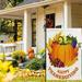 RBCKVXZ Home Decor Clearance Under $5 Fall Welcome Garden Flag Vertical Double Sided Pumpkin Fall Games Flag For Patio Thanksgiving Holiday Outdoor Decorations Home Essentials