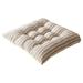 Trayknick Anti-falling Seat Cushion Square Chair Cushion Soft Pp Cotton Filling Outdoor Patio Seat Back Cushion Dining Chairs Pad Autumn Winter Office Chair