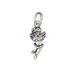 Sterling Silver Cherub Blowing Trumpet Charm Pendant