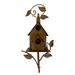 Tepsmf Metal Bird House With Poles Outdoor Metal Bird House Stake Bird House For Patio Backyard Patio Outdoor Garden Decoration