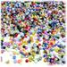 Plastic Pearl Half Dome 4mm 288-pc Multi Mix