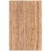 Rugs.com Hand Braided Jute Rug â€“ 2 x 3 Natural Flatweave Rug Perfect For Entryways Kitchens Breakfast Nooks Accent Pieces