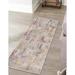 Rugs.com Deepa Collection Rug â€“ 6 Ft Runner Ivory Medium Rug Perfect For Hallways Entryways