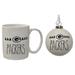 The Memory Company Green Bay Packers Holiday Ornament & Mug Set