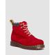 Dr. Martens Men's 939 Ben Suede Padded Collar Lace Up Boots in Red, Size: 8