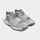 Basketballschuh ADIDAS PERFORMANCE "DAME 8 EXTPLY" Gr. 43, grau (lgh solid grey, gold metallic, grey three) Schuhe Basketballschuhe