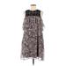 Slate & Willow Casual Dress: Black Dresses - Women's Size Medium