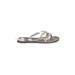 CL by Laundry Sandals: Silver Shoes - Women's Size 7