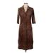 ABS Allen Schwartz Casual Dress: Brown Dresses - Women's Size Medium
