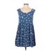 Brave Soul Casual Dress: Blue Dresses - Women's Size Medium