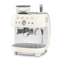 SMEG 50's Retro Style Aesthetic Semi-Automatic Espresso Coffee Machine w/ Grinder Stainless Steel/Plastic | 17.48 H x 13.13 W x 13.38 D in | Wayfair