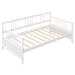 Red Barrel Studio® Full Size Daybed w/ Trundle Wood in White | 34 H x 41.2 W x 78.6 D in | Wayfair 2DC67C91C6C543ACBD2A19F07707D965