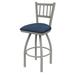 Holland Bar Stool 810 Contessa Swivel Counter Stool in Gray/Blue | Bar Stool (30" Seat Height) | Wayfair 81030AN024