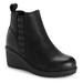 MUK LUKS England Oxford - Womens 9 Black Boot Medium