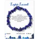 Fashion Lapis Lazuli Chip Stone Bracelets Irregular Natural Stone Hematites Labradourites Bracelets